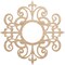Ekena Millwork Dijon Wood Fretwork Pierced Ceiling Medallion, Alder, 20"OD x 6 1/2"ID x 1/4"T CMWP20X20X0250DIAL - alternate 1